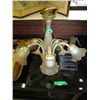 Image 1 : Frosted, five lamp chandelier