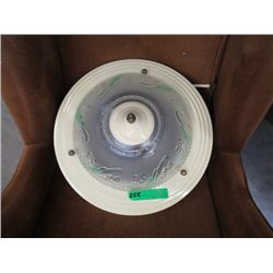 Hanging electric light fixture