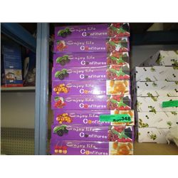 18 boxes of condiment dishes