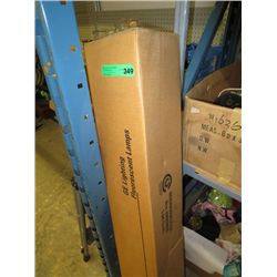 Case of fluorescent tubes