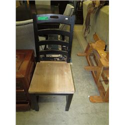Pair of wooden chairs