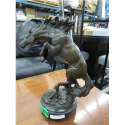 12" Bronze  Horse Statue  (Stallion)