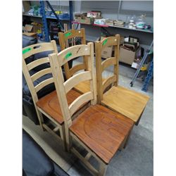 Wooden chair