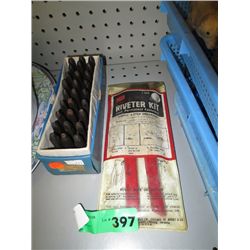 Punch set and rivetter kit