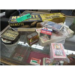 Assorted vintage boxes and tins - 9 pieces