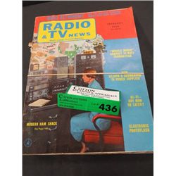 Vintage Radio and TV News Magazine