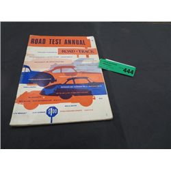 Vintage Road Test manual from 1956