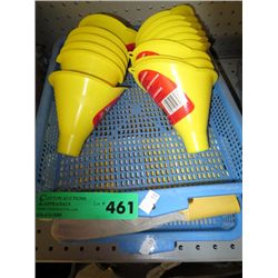 New welding gloves and radiator funnels