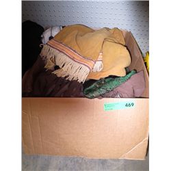 Box of costumes and accessories