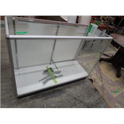 Glass display case