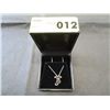 Image 1 : Sterling silver cat necklace