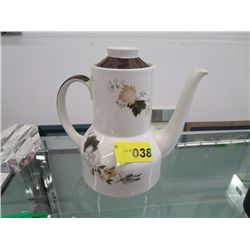 Doulton & Co. coffee pot 8" tall