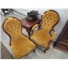 Image 1 : Victorian parlor chairs. Circa 1880