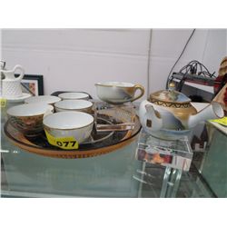 Oriental tea set