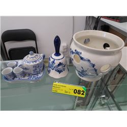 Blue and white porcelain