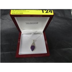 Purple Turquoise pendant
