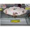 Image 1 : German footed china dish
