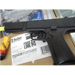 Daisy spring air BB handgun. New with box. Includes targets, ammo