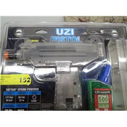 Uzi BB pistol, 200 rounds, new in box