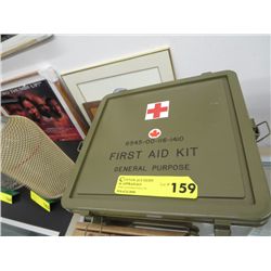 Canadian Army medical kit, waterproof, empty