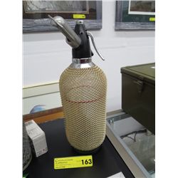 Retro soda syphon (aka seltzer bottle)
