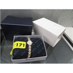 Bulova watch in box - ladies
