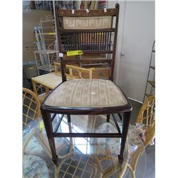 Antique chair 16" high at the seat