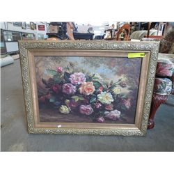 Framed still life 33" x 25"