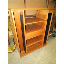 Media storage cabinet 33" wide 39" tall