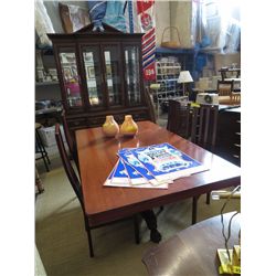 6' long Table and four chairs