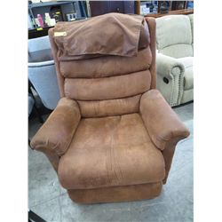 Upholstered power recliner