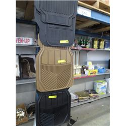 Black truck matts
