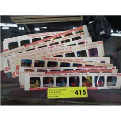 12 vintage Disney slides