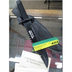 8.5" Knife and sheath