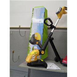 Rechargable cordless grass trimmer