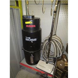 Eureka built in vacuum system