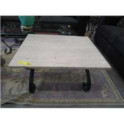 Stone top table 30" x 40"