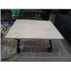 Image 1 : Stone top table 30" x 40"