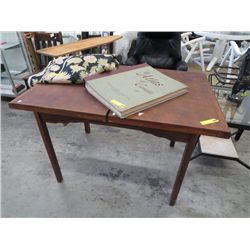Vintage wooden kitchen table