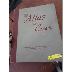 Atlas of Canada - Vintage - some maps gone