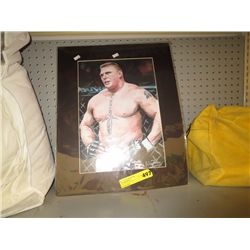 Posters of UFC fighter and The Joker