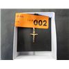 Image 1 : 14kt solid gold Italian cross