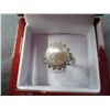 Image 2 : Freshwater pearl & crystal ring