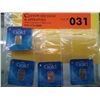 Image 1 : 4x .999 solid gold certified bars