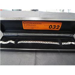 Man's .925 silver bracelet with box