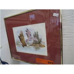 Framed Sue Coleman print