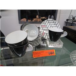 Vintage Noritaki cups & plates