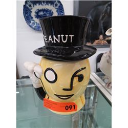 Mr. Peanut lidded jar