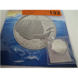 2013 Canadian $20.00 Silver Coin