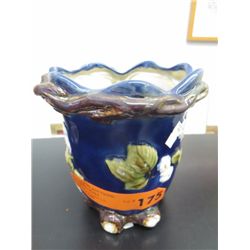 Majolica pottery jug